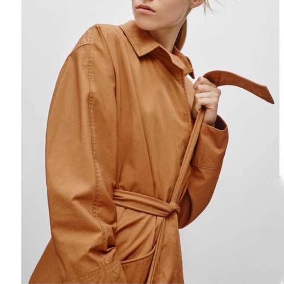 NWT Aritzia Wilfred Severo Trench Coat - Picture 7 of 7